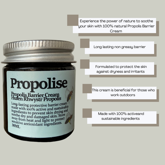 100% Natural Propolis Barrier Cream - Propolise 30ml