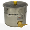 25kg Honey Settling Tank – Stainless Steel Honey Ripener (Quarti, Made in Italy)