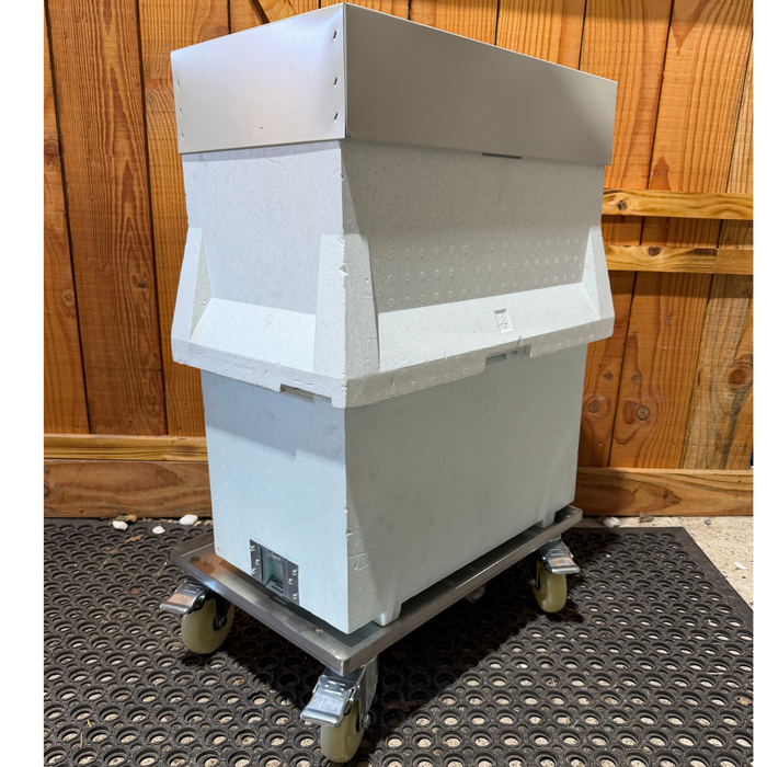 8 Frame Nuc Box Trolley – Stainless Steel Dolly with Castor Wheels