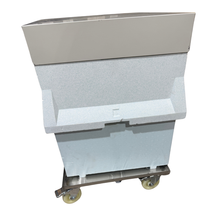 8 Frame Nuc Box Trolley – Stainless Steel Dolly with Castor Wheels