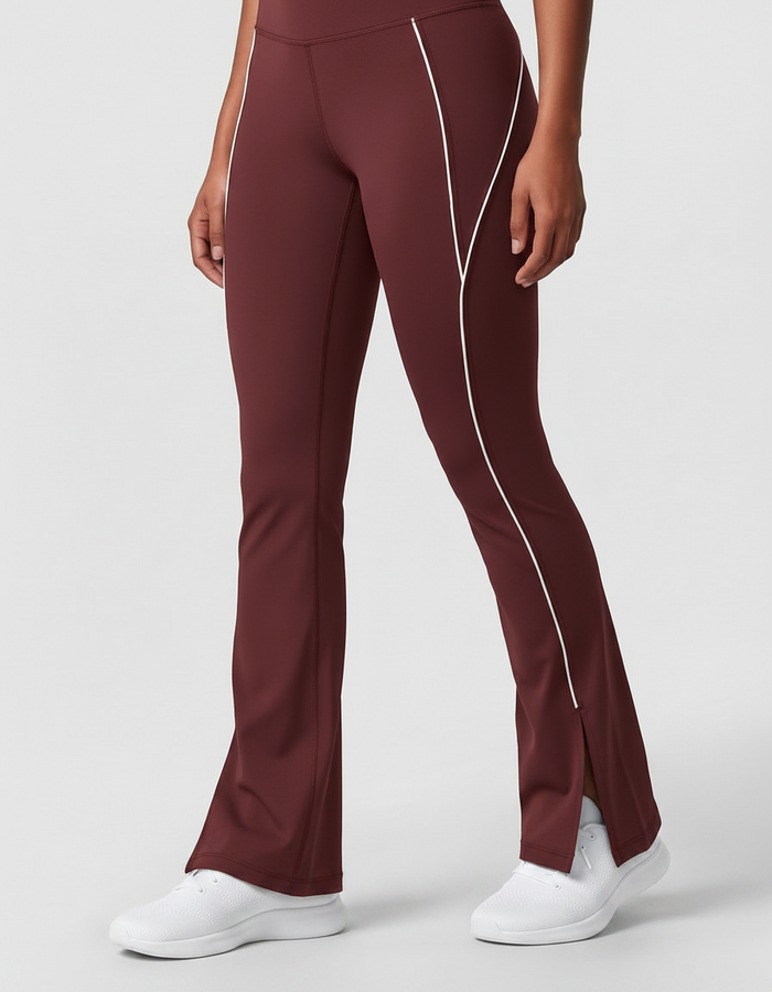 A-Genyx yoga suit burgundy