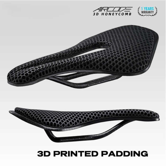 Aircode 3D Printed Saddle For Road, Gravel, Triathlon - Element Tri & Bicycle Works