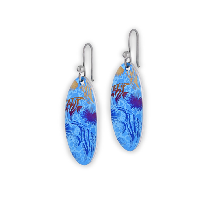 Angelfish Drop Earrings