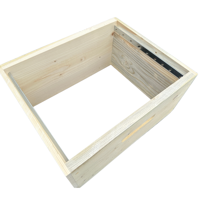 Assembled Pine Wooden Langstroth 10 Frame Deep Brood Box