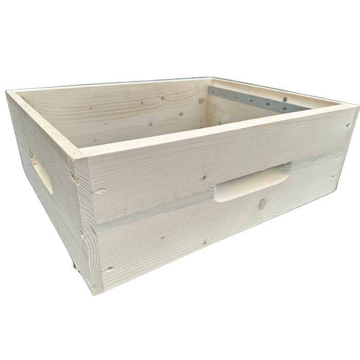 Assembled Pine Wooden Langstroth 10 Frame Medium Super Box