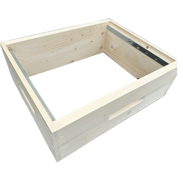 Assembled Pine Wooden Langstroth 10 Frame Medium Super Box