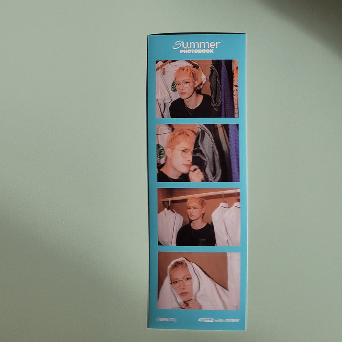Ateez Summer Photobook 4 Cut Photo Sticker - KPop Idol