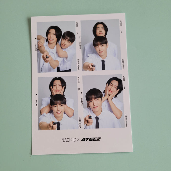Ateez x Nacific Round 10 Nacific 4 Cut Unit Photo (Member Choice) - KPop Idol