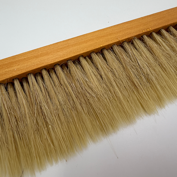 Bee Brush with Wooden Handle – 3 Row Bristles Beekeeping Tool