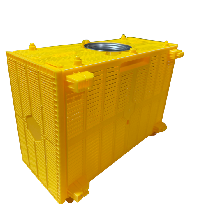 Bee Plastic Bee Package Box – Bee Transport Cage for Package Bees & Swarm Collection