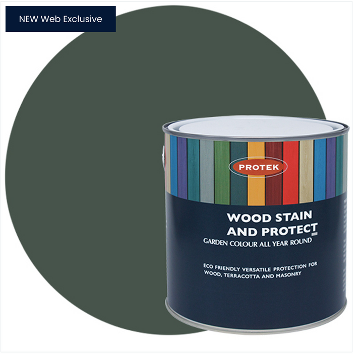Beehive Paint Wood Stain + Protect - Seaweed