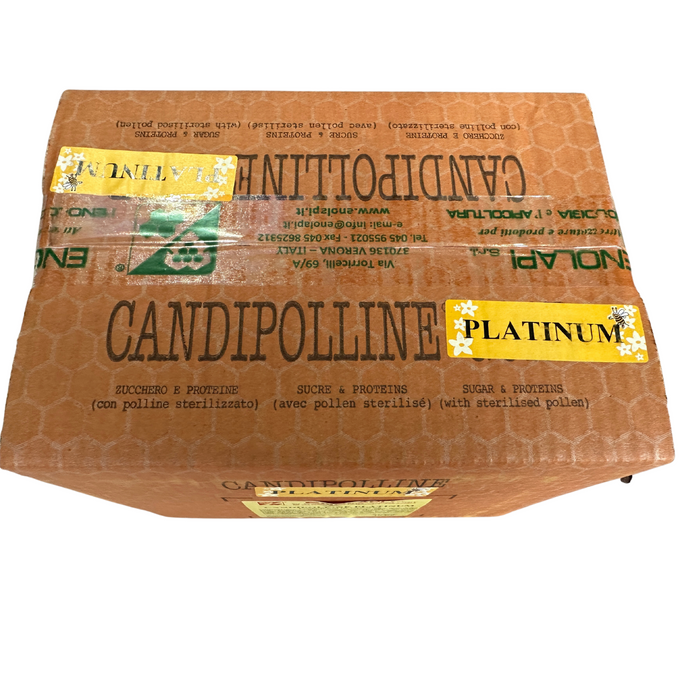 Candipolline Platinum 7% High Protein Bee Feed – 10kg Box (20 x 500g)