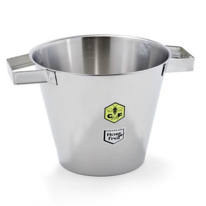 Carl Fritz CFM Stainless Steel Wax Pot Bucket