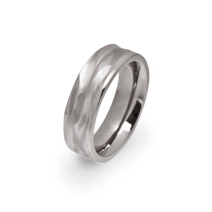 Carved Wave Ring