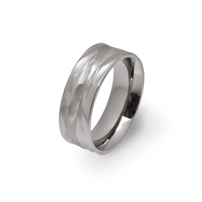 Carved Wave Ring