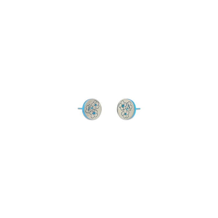 Cherry Blossom Stud Earrings