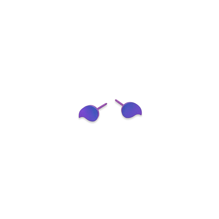 Comma Stud Earrings