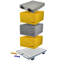 Complete Langstroth Assembled Beehive by Anel (3 Deep )