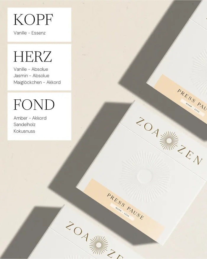 Core Zen Paper Bundle von ZoaZen – Set aus beschreibbaren Räucherpapieren der Core Collection