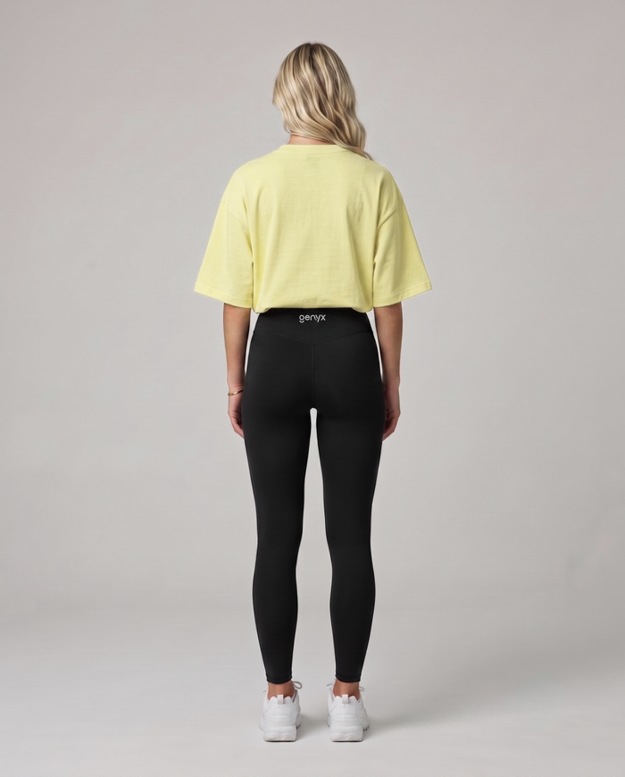 Cropped oversized T-shirt