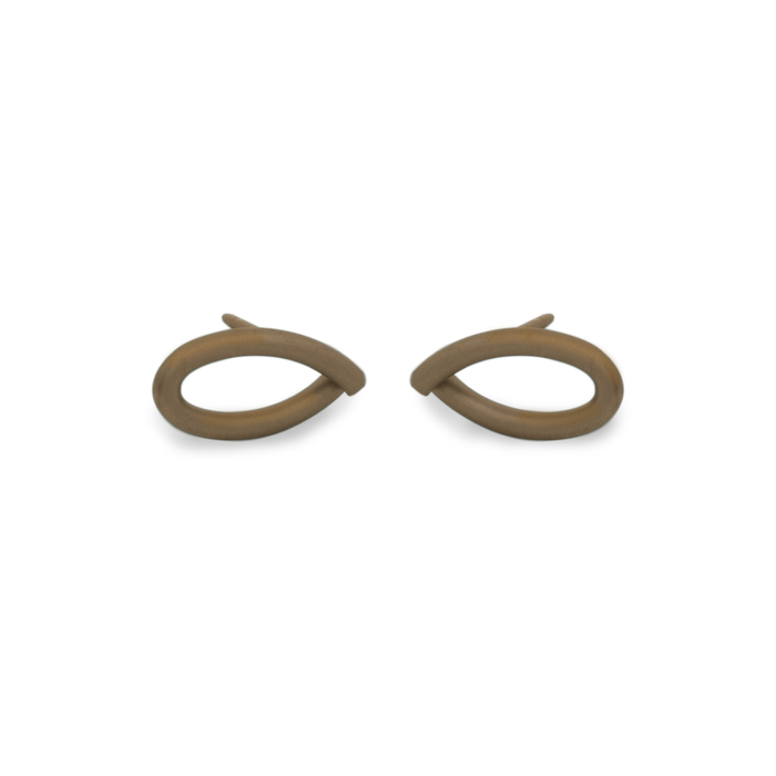 Crossover Stud Earrings