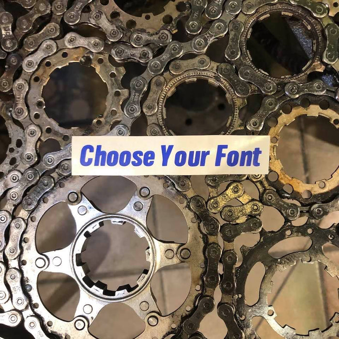 Custom Name Decals - Element Tri & Bicycle Works