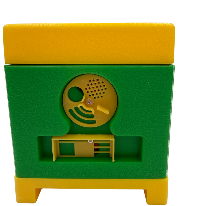 Economy Plastic Queen Mating Nuc Box – Beekeeping Mating Hive in Green & Blue