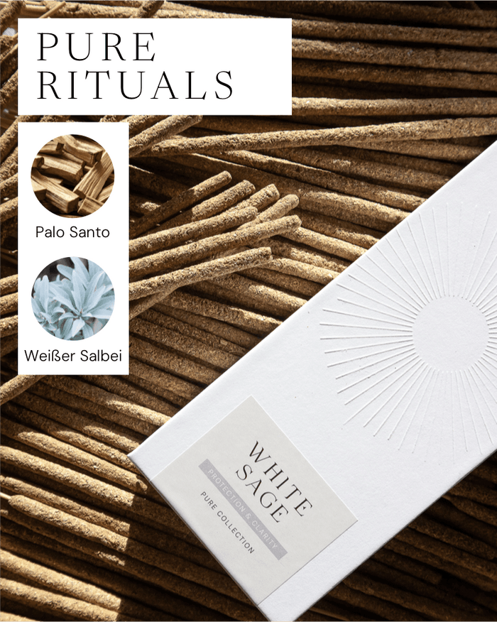 Energy Cleanse Ritual Set von ZoaZen – energetische Reinigung mit White Sage, Palo Santo und Release-&-Invite-Ritual – Produktansicht