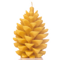 Extra Large Pine Cone Beeswax Candle – 100% Pure British Beeswax