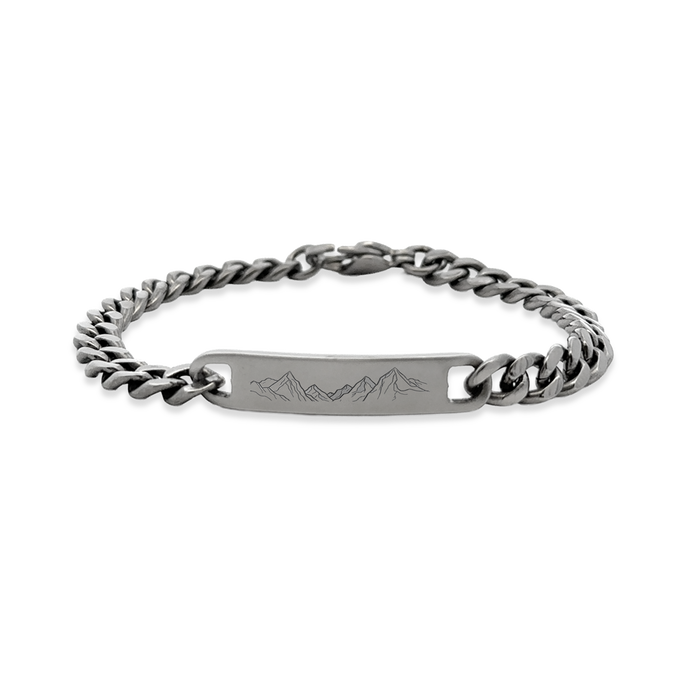 Flat Curb ID Bracelet