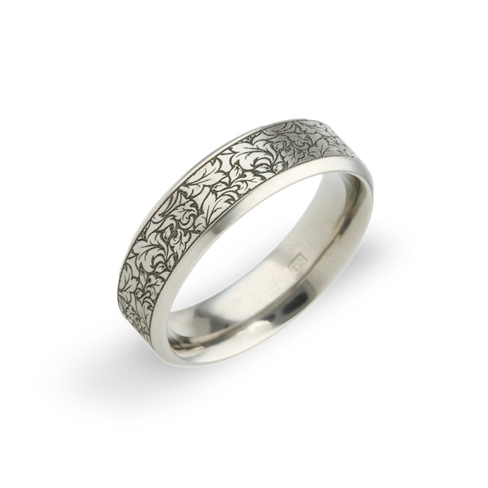 Floral Pattern Ring