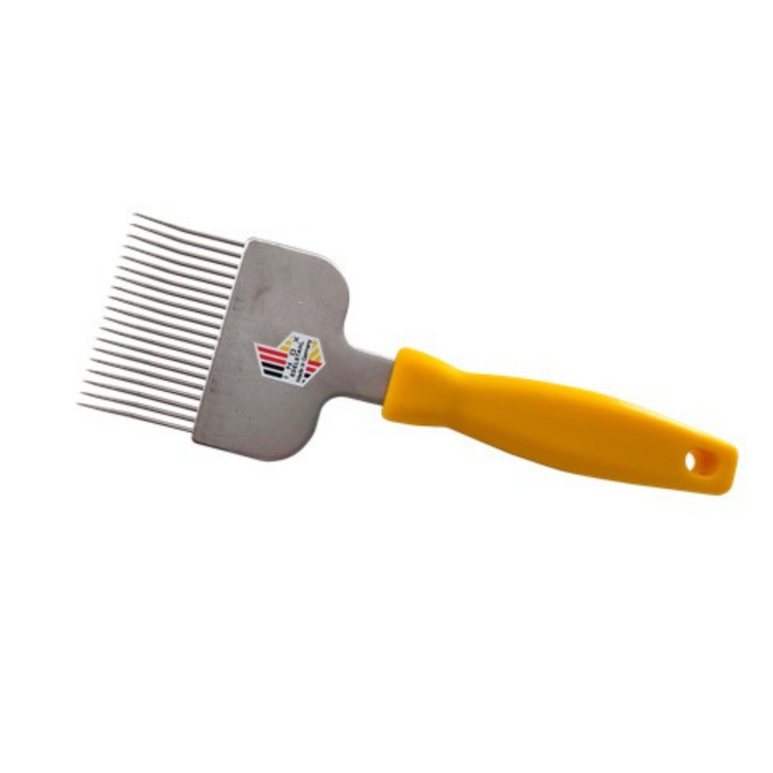 German-Made Inox Stainless Steel Bent Uncapping Fork 'Record' - Dishwasher Safe