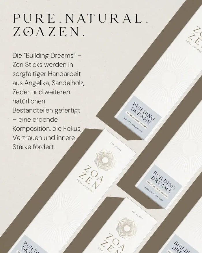 The Vision Ritual Geschenkset von ZoaZen – Ritual-Set für Fokus, Klarheit und Manifestation – weitere Ansicht
