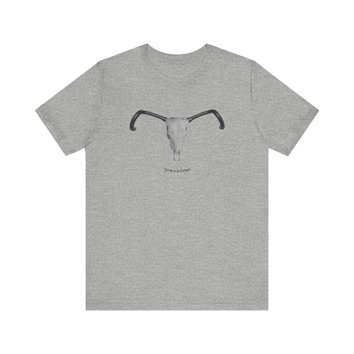 Gravelope Unisex Tee - Mythical Creature with Gravel Bike Handlebars - Element Tri & Bicycle Works