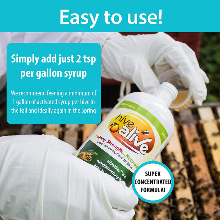Hive Alive Colony Strength Bulk 2 Litres (200 Hives)