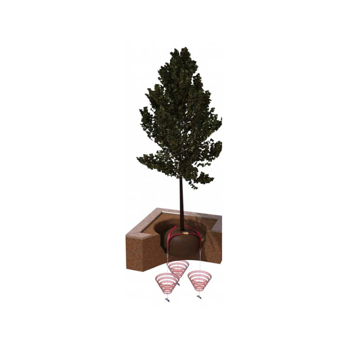 Hulk Underground Tree Anchor Kit - 350mm Caliper - Hard Soil