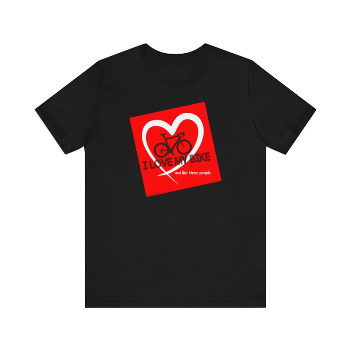 I Love My Bike Tee - Cycling Themed Graphic Tee - Element Tri & Bicycle Works