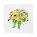 Fog Linen Work Isabelle Boinot Handkerchief: Seasonal Flowers
