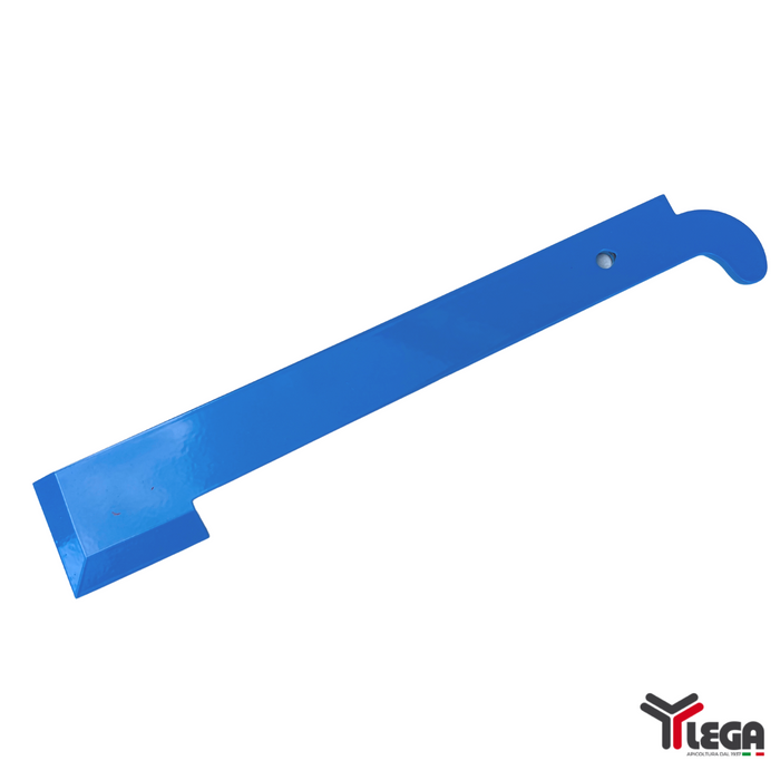 ITALIA Blue Painted Hive Tool and Frame Lifter by Lega Italy