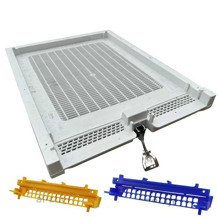 White / Anel Easy Click Door (Set of 2 [Blue & Yellow])