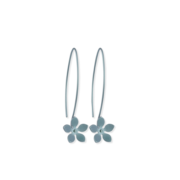Large Five Petal Flower Hook Drops