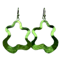 Large Splat Drop Earrings