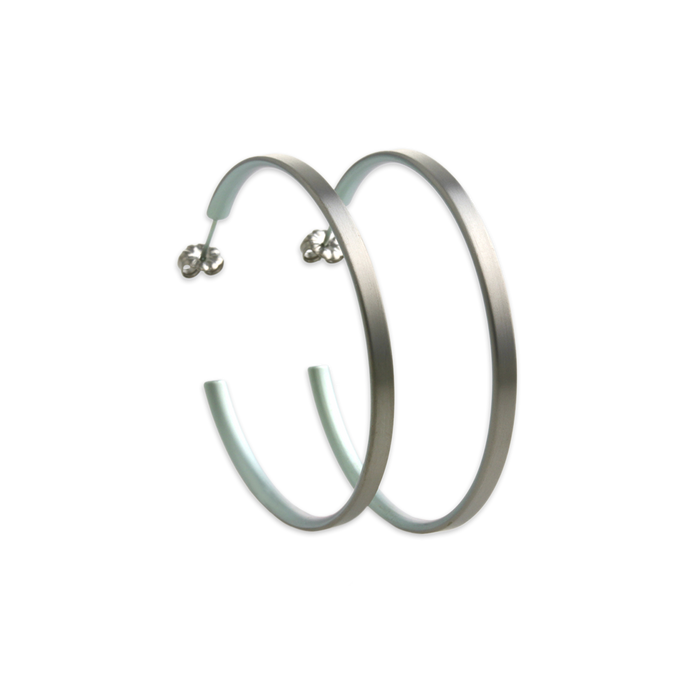 Large Subtle Colour Hoops