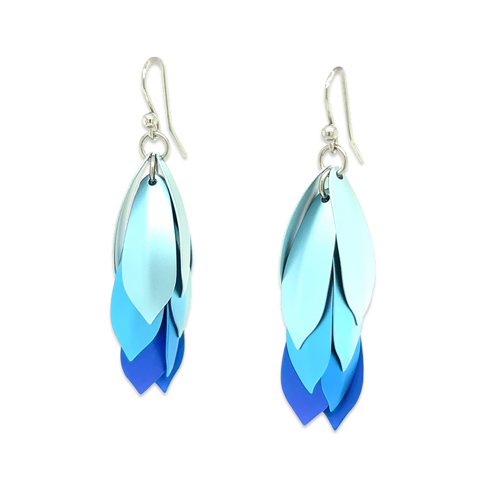Large Wolf of the Woods Drop Earrings