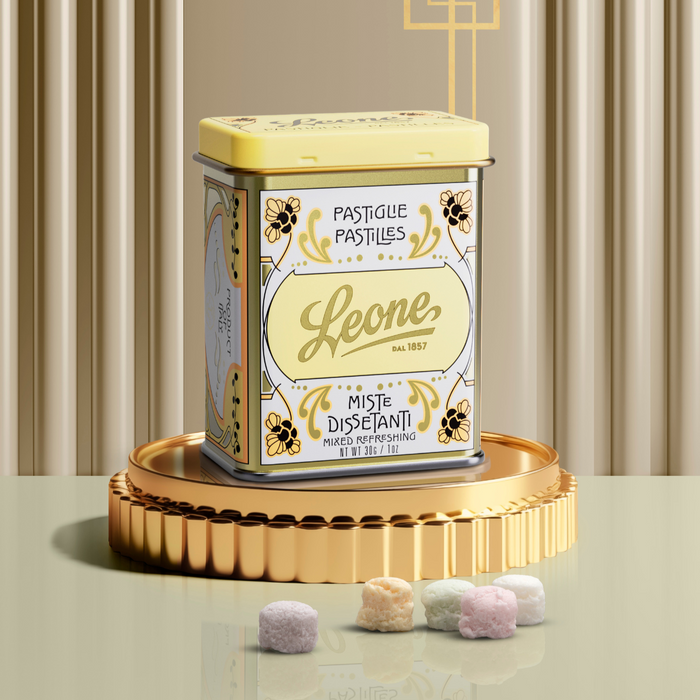 Leone 1857 Mixed Refreshing Pastilles in Classic Tin