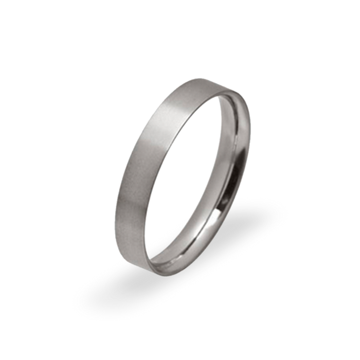 Low Profile Ellipse Court-Flat Ring