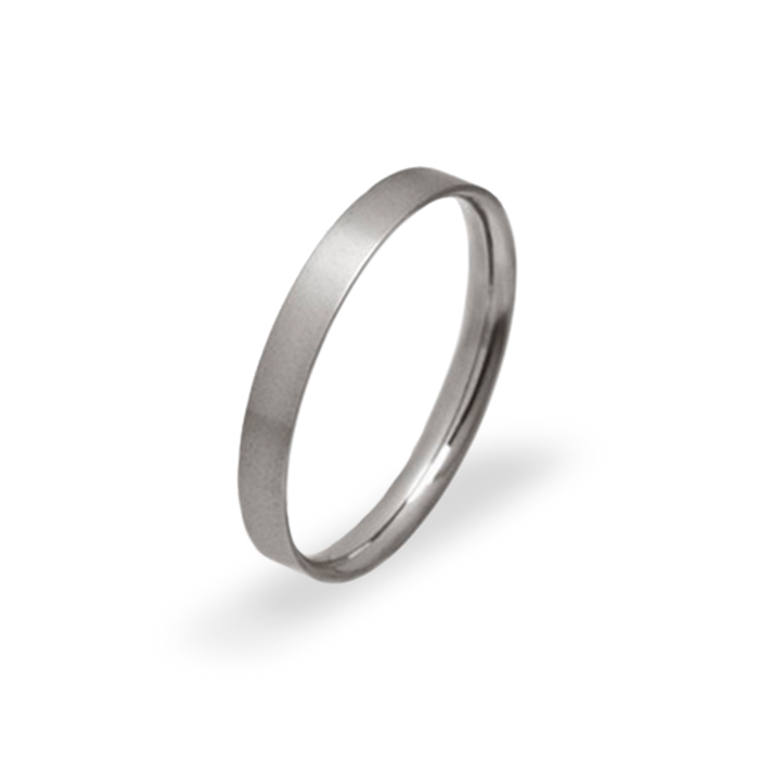 Low Profile Ellipse Court-Flat Ring