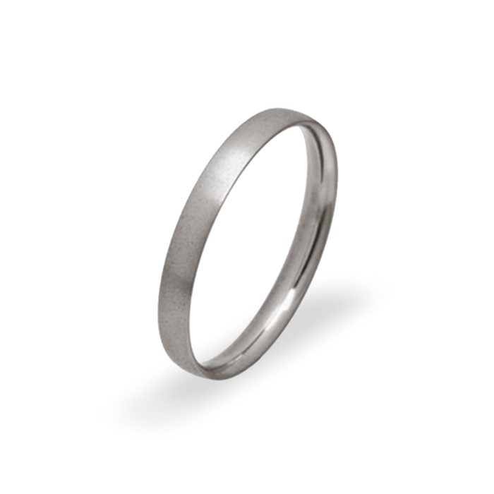 Low Profile Ellipse Court Ring