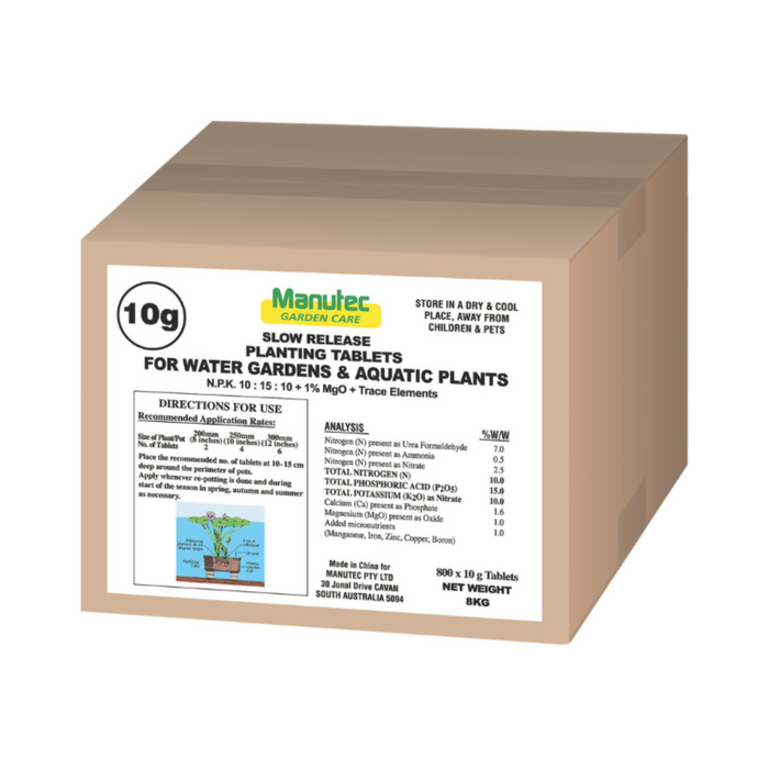 Manutec Aquatic Plant Tablets - 10gram