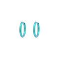 Medium Round Hinged Hoop Earrings